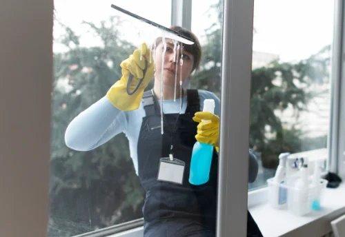 Nettoyage de vitres intérieures et extérieures à Teillet-Argenty